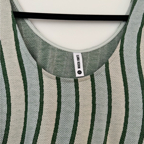 Ilana Kohn Roxie dress in light waves jersey XS NWOT - Picture 4 of 5